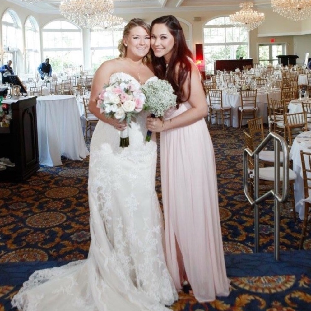 David's bridal bridesmaid dress